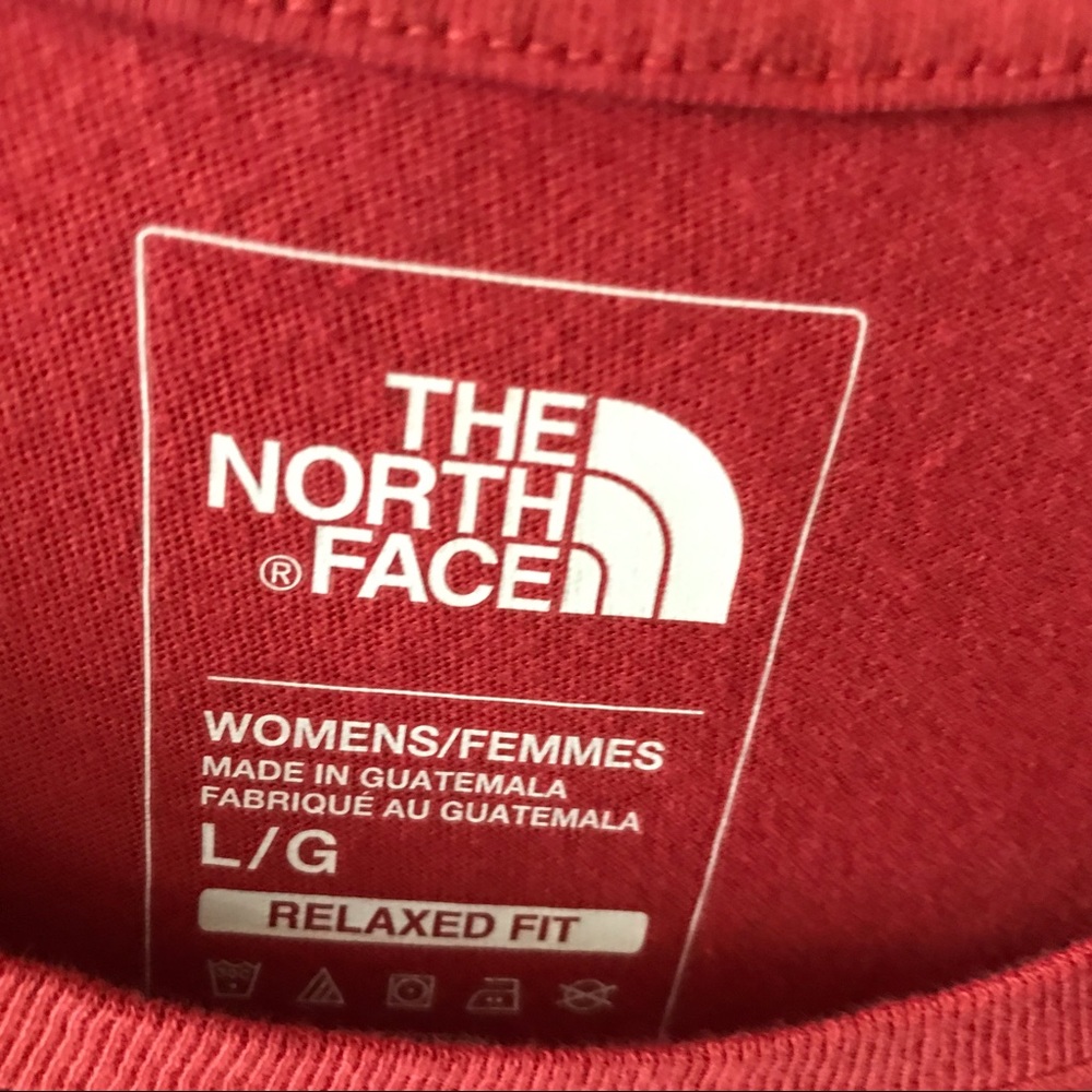 The north face women’s maroon tank T-shirt - Picture 3 of 7